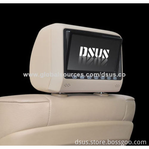 Car Video 8-inch Swivel Screen Headrest Monitor